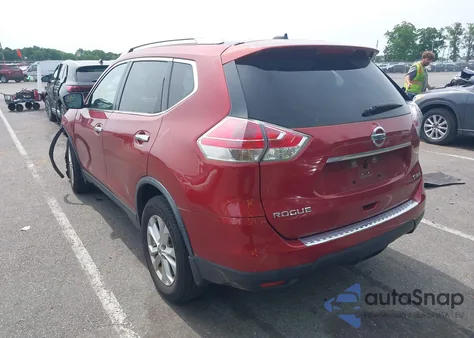 2016 Nissan Rogue Sv from USA, damaged, VIN KNMAT2MV5GP711031